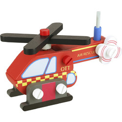 Orange Tree Toys Συναρμολογούμενο Ελικόπτερο Emergency Services