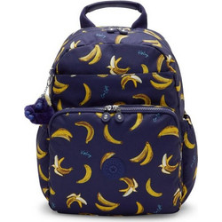 Kipling Maisie Baby Banana Print Τσάντα Αλλαξιέρα Πλάτης Navy Μπλε