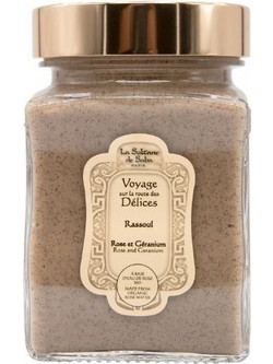 La Sultane de Saba Rassoul Rose & Geranium Scrub Σώματος 300ml