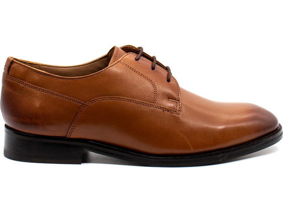 Ted Baker Kampten Ανδρικά Σκαρπίνια Derby Δερμάτινα Ταμπά 260148