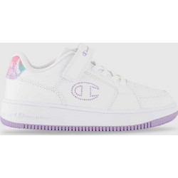 Champion Παιδικά Sneakers Λευκά Λιλά S33322-WW037