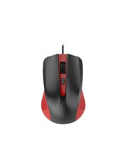 Indena G-211-E Ενσύρματο Ποντίκι Black Red