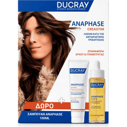 Ducray Anaphase Creastim Σετ Σαμπουάν 100ml & Λοσιόν 60ml κατά της Τριχόπτωσης 2τμχ