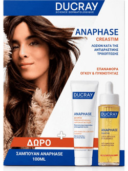 Ducray Anaphase Creastim Σετ Σαμπουάν 100ml & Λοσιόν 60ml κατά της Τριχόπτωσης 2τμχ