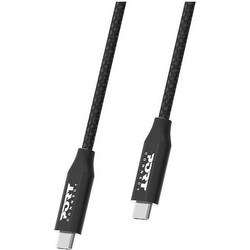 Port 900057 Braided USB-C to USB-C 100W 2m Black