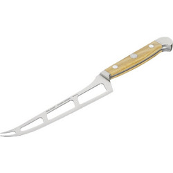 Gude Alpha Olive Wood Μαχαίρι Τυριού από Ανοξείδωτο Ατσάλι Επαγγελματικό 15cm