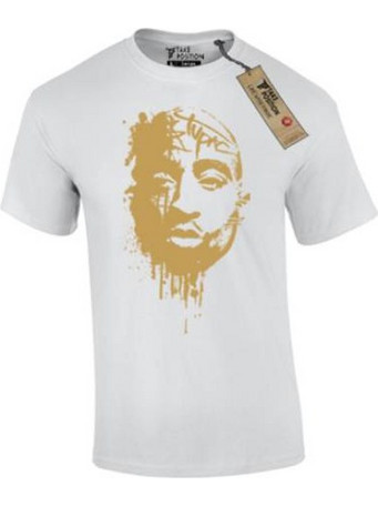 Takeposition Tupac Παιδικό T-Shirt Κοντομάνικο Λευκό 307-7525