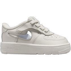 Nike Air Force 1 Παιδικά Sneakers Μπεζ Ασημί IR0593-101
