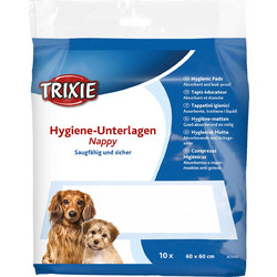 Trixie Nappy Puppy Επιδαπέδιες Πάνες Σκύλου 60x60cm 10τμχ