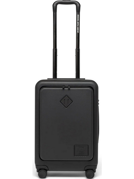 Herschel Heritage 40096-00001 Βαλίτσα Καμπίνας 55x36x23cm με 4 Ρόδες Μαύρη