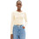 Tom Tailor Γυναικείο Χειμερινό Crop Top Εκρού 1035391-10348