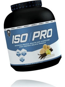 Superior14 ISO Pro Vanilla Banana Πρωτεΐνη Ορού Γάλακτος Γράμμωσης 2.2kg