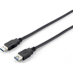 Equip 128399 Καλώδιο USB-A Male 3.0 to USB-A Female 3m Black