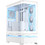 Asus Prime AP304 White Midi Tower Κουτί Υπολογιστή με Πλαϊνό Παράθυρο