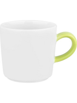 Ιωνία Sapore Φλιτζάνι Cappuccino Πορσελάνης Λευκό Lime 4031202