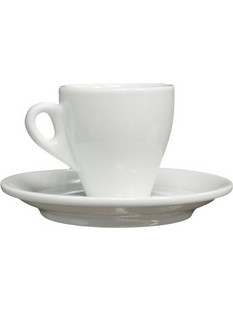 Lukanda Design Σετ Φλιτζάνια Πορσελάνης Λευκά 85ml 6τμχ CPS-P01-85