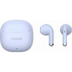 Swissten mini Tune ΤWS Ακουστικά Bluetooth Earbud Ανθεκτικά στο Νερό Blue