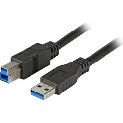 EFB Elektronik K5236.1,8 Καλώδιο USB-A Male 3.0 to USB-B Male 1.8m Black