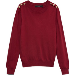 Vero Moda Γυναικεία Πλεκτή Μπλούζα Μπορντό 10347124