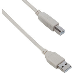 Detech 01669 Καλώδιο USB-A Male 3.0 to USB-B Male 3m Grey
