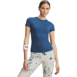 Under Armour Meridian Perfect Form SS Γυναικείο Αθλητικό T-Shirt Πετρόλ 6000341-498