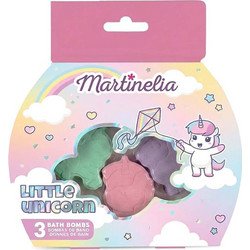 Martinelia Little Unicorn Bath Bombs 3x35gr