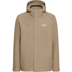 Jack Wolfskin Ανδρικό Μπουφάν Χειμωνιάτικο Μπεζ A66473-A0082
