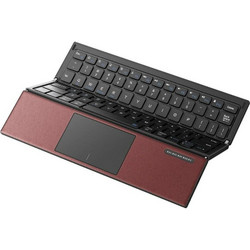 Sodi Tri Fold Red Ασύρματο Πληκτρολόγιο με TouchPad