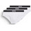 Hugo Boss Ανδρικά Σλιπ Βαμβακερά Λευκά 3Pack 50546561-100