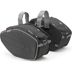 Givi EA101C Σετ Σαμάρια Μηχανής 2x30lt Μαύρα