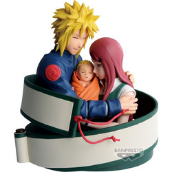 Banpresto Naruto Shippuden 72 Series Minato Naruto & Kushina 13cm