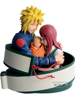 Banpresto Naruto Shippuden 72 Series Minato Naruto & Kushina 13cm