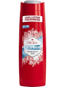 Old Spice Cold Spice Σαμπουάν & Αφρόλουτρο για Επανόρθωση 400ml