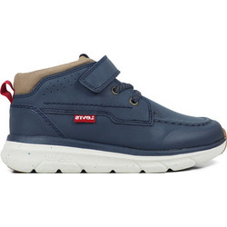Levi's Παιδικά Μποτάκια Navy Μπλε με Σκρατς VORL0030S-0040