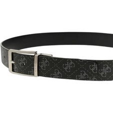 Guess Milano H35 Ανδρική Ζώνη Μαύρη BM7946P6335-DAB