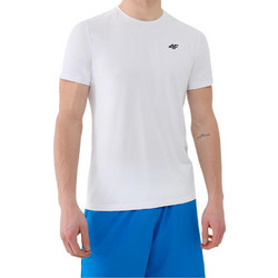 4F Functional Ανδρικό Αθλητικό T-Shirt Λευκό 4FWAW26TFTSM2355-10S