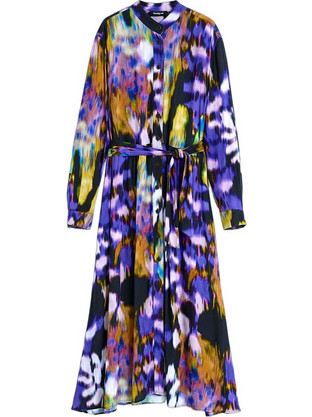 Desigual Midi Καθημερινό Φόρεμα Μεταξωτό Πολύχρωμο 26WWVW02-2000