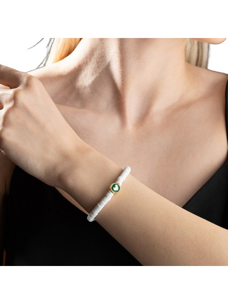 Heliophilia Silver Γυναικείο Βραχιόλι με Καρδιά 911VRN1104