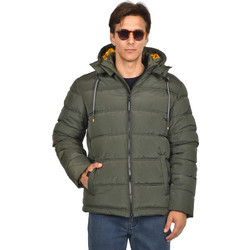 Berto Lucci Ανδρικό Μπουφάν Χειμωνιάτικο Puffer Χακί 09262-10096-5006