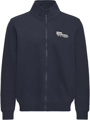 Blend Ανδρική Ζακέτα Φούτερ με Φερμουάρ Navy Μπλε 20721031