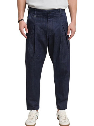 Royal Denim Ανδρικό Τζιν Παντελόνι Κανονική Εφαρμογή Navy Μπλε VILNIUS2378