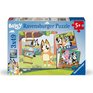 Παιδικό Puzzle Ravensburger Bluey 3x49 Κομμάτια 04378
