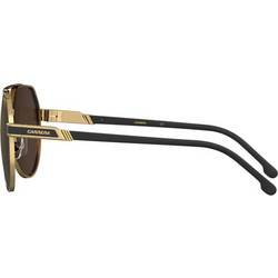 Carrera CA1067/S 0I46 Ανδρικά Γυαλιά Ηλίου Aviator Μεταλλικά Χρυσά με Χρυσό Φακό