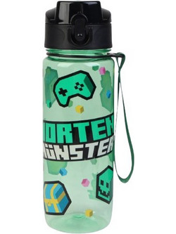 FirstGrade Morten Munster Παιδικό Παγούρι Πλαστικό BPA Free Πράσινο 750ml