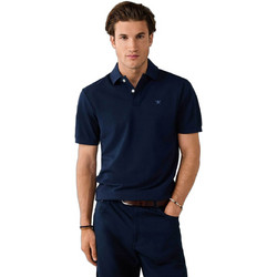Hackett Ανδρική Μπλούζα Polo Μπλε Σκούρο HM5600239