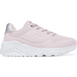 Skechers Uno Lite Παιδικά Sneakers Ροζ Ασημί 310384L-PKSL