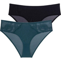 Dorina Nadia Γυναικεία Slip με Δαντέλα 2Pack FXHI0001LA218-2X0311