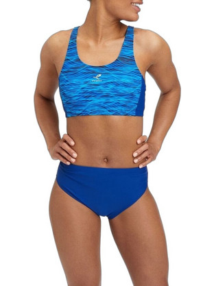 Energetics Αθλητικό Bikini Set Μπουστάκι Μπλε 417536-524