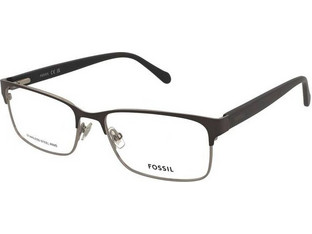 Fossil FOS7230/G R80 Ανδρικός Σκελετός Γυαλιών Οράσεως Κοκάλινος Μαύρος