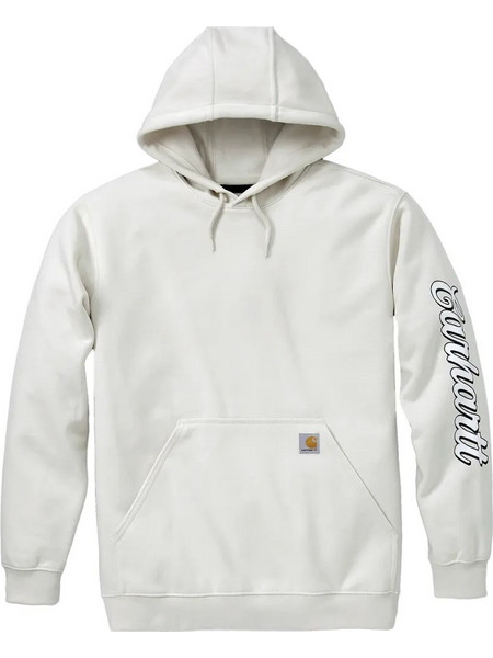 Carhartt Ανδρικό Φούτερ με Κουκούλα & Τσέπες Μπεζ 107807-W03